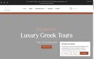 Luxury-greek-tours.com Screenshot 2024-04-17 16:52:39