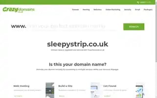 Sleepystrip.co.uk Screenshot 2024-04-14 21:58:06