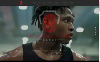 Basketballhubdubai.com Screenshot 2024-05-15 13:35:14