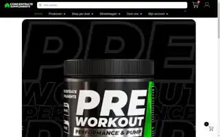 Concentratesupplements.nl Screenshot 2024-05-25 11:25:20