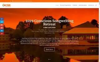 Conscioussongwritingretreat.com Screenshot 2024-06-30 20:38:38