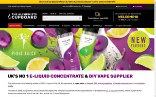 Thealchemistscupboard.co.uk Screenshot 2024-05-14 07:17:57