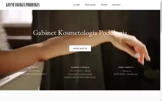 Kosmetologiapodologia.pl Screenshot 2024-05-18 18:21:57