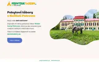 Pobytovetabory.sk Screenshot 2024-05-19 22:16:51