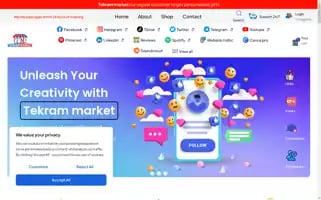 Tekram-market.com Screenshot 2024-05-19 01:44:20