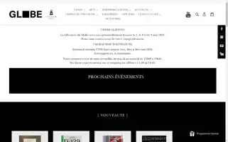 Librairieduglobe.com Screenshot 2024-05-04 15:04:31