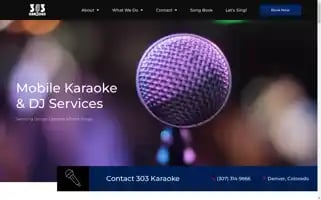 303karaoke.com Screenshot 2024-05-19 16:53:44