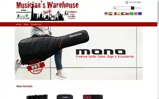 Musicianswarehousedubai.com Screenshot 2024-05-16 08:40:21