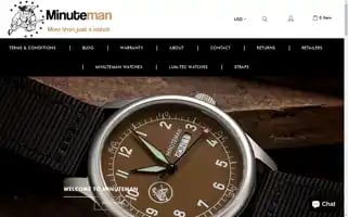 Minutemanwatches.com Screenshot 2024-05-05 02:04:49