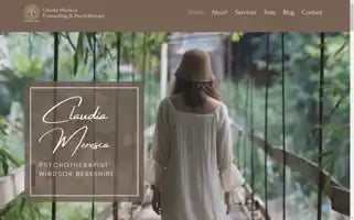 Claudiamerescacounselling.co.uk Screenshot 2024-05-18 09:44:11