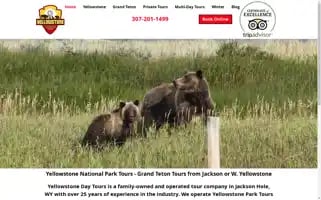 Yellowstonedaytours.com Screenshot 2024-04-19 10:56:16