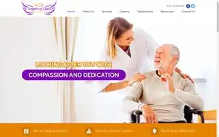 Angelsoflighthomecare.com Screenshot 2024-04-25 09:26:20