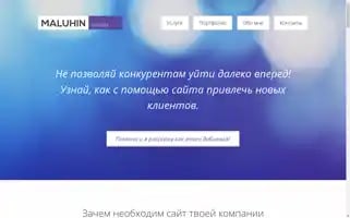 Maluhindesign.ru Screenshot 2024-06-26 19:38:08