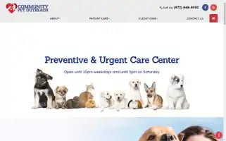 Communitypetoutreach.com Screenshot 2024-05-09 05:23:58