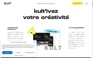 Kult-agenceweb.fr Screenshot 2024-07-07 13:02:27