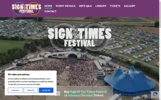 Signofthetimesfestival.co.uk Screenshot 2024-06-30 13:52:13