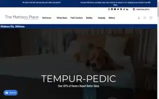 Themattressplace-ok.com Screenshot 2024-05-16 21:07:01