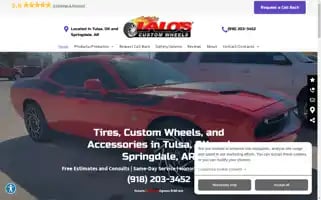 Laloscustomwheels.com Screenshot 2024-05-16 05:05:16