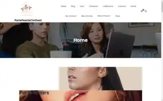 Parispearlsclothest.com Screenshot 2024-05-27 13:54:55