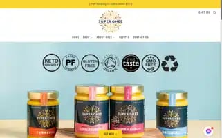 Superghee.co.uk Screenshot 2024-05-05 09:36:47