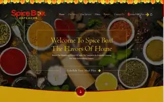 Spiceboxcaterers.com Screenshot 2024-05-28 07:26:03