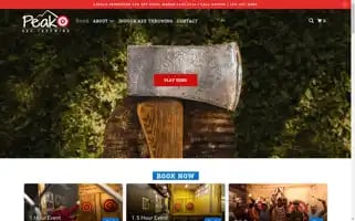 Peakaxethrowing.ca Screenshot 2024-05-05 22:05:36