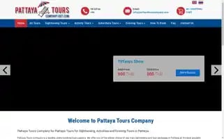 Pattayatourscompany.com Screenshot 2024-04-18 07:19:42