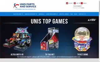 Unispartsandservice.com Screenshot 2024-07-01 18:04:58