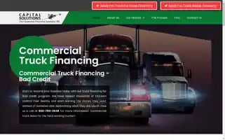 Capitalsolutionstruckfinancing.com Screenshot 2024-07-03 12:45:17