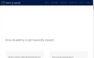 Kirovacademydc.org Screenshot 2024-07-02 06:03:24