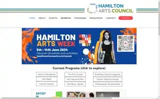 Hamiltonartscouncil.ca Screenshot 2024-06-15 17:32:50