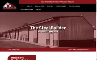 Thesteelbuilder.com Screenshot 2024-05-16 21:17:53