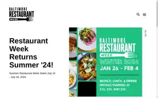 Baltimorerestaurantweek.com Screenshot 2024-05-08 16:40:15