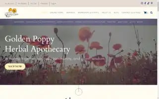 Goldenpoppyherbs.com Screenshot 2024-05-09 22:14:41
