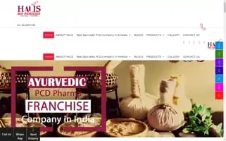 Halisbioremedies.com Screenshot 2024-05-22 15:17:53