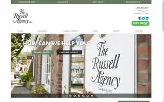 Therussellagency.com Screenshot 2024-06-30 14:21:27