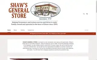 Shawsgeneralstore.com Screenshot 2024-05-05 04:25:50
