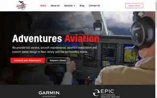 Adventuresaviation.com Screenshot 2024-07-02 21:31:39