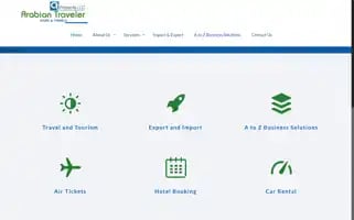 Arabiantravelerllc.com Screenshot 2024-04-16 22:51:50