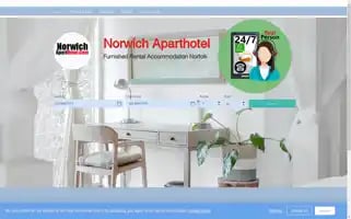 Norwichaparthotel.com Screenshot 2024-04-16 17:01:03