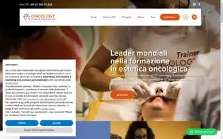 Otiesteticaoncologica.it Screenshot 2024-05-20 14:57:24