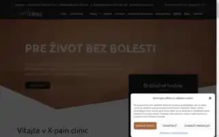 Xpainclinic.sk Screenshot 2024-07-10 06:09:04