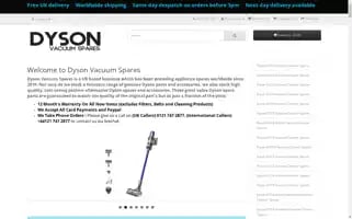 Dysonvacuumspares.co.uk Screenshot 2024-05-09 12:14:09