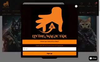 Livingmagician.com Screenshot 2024-04-15 07:03:47