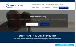 Ledbetterlawfl.com Screenshot 2024-07-05 21:07:52