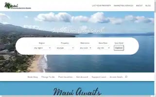 Mauiaccommodations.com Screenshot 2024-06-13 13:39:14