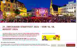 Stadtfest-zwickau.de Screenshot 2024-07-09 02:22:44