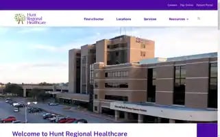 Huntregional.org Screenshot 2024-07-07 10:39:17