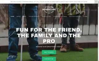 Adventuregolfcenter.com Screenshot 2024-05-15 10:24:20