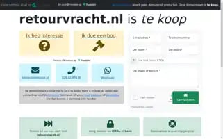 Retourvracht.nl Screenshot 2024-04-14 09:16:44